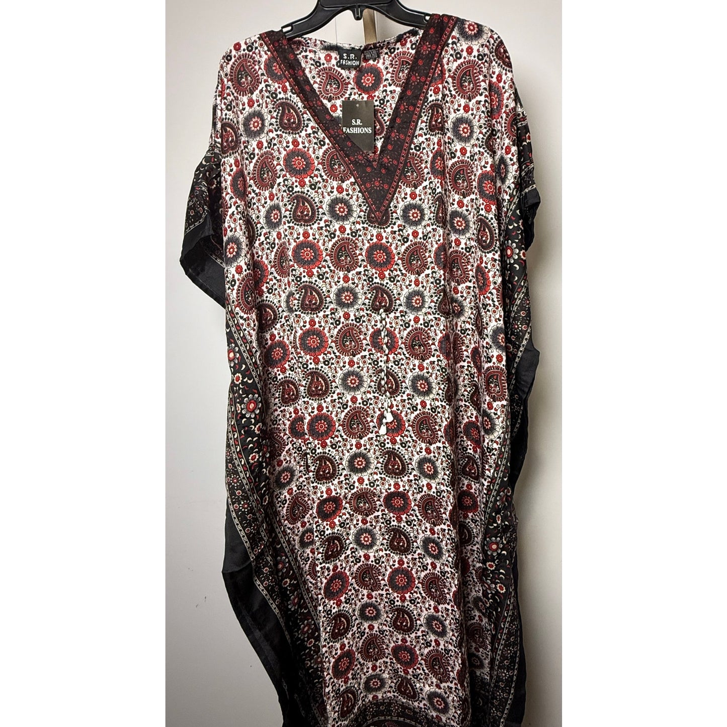 Paisley floral geo Kaftan Dresses for Women Beach Coverups, One Size Kaftans
