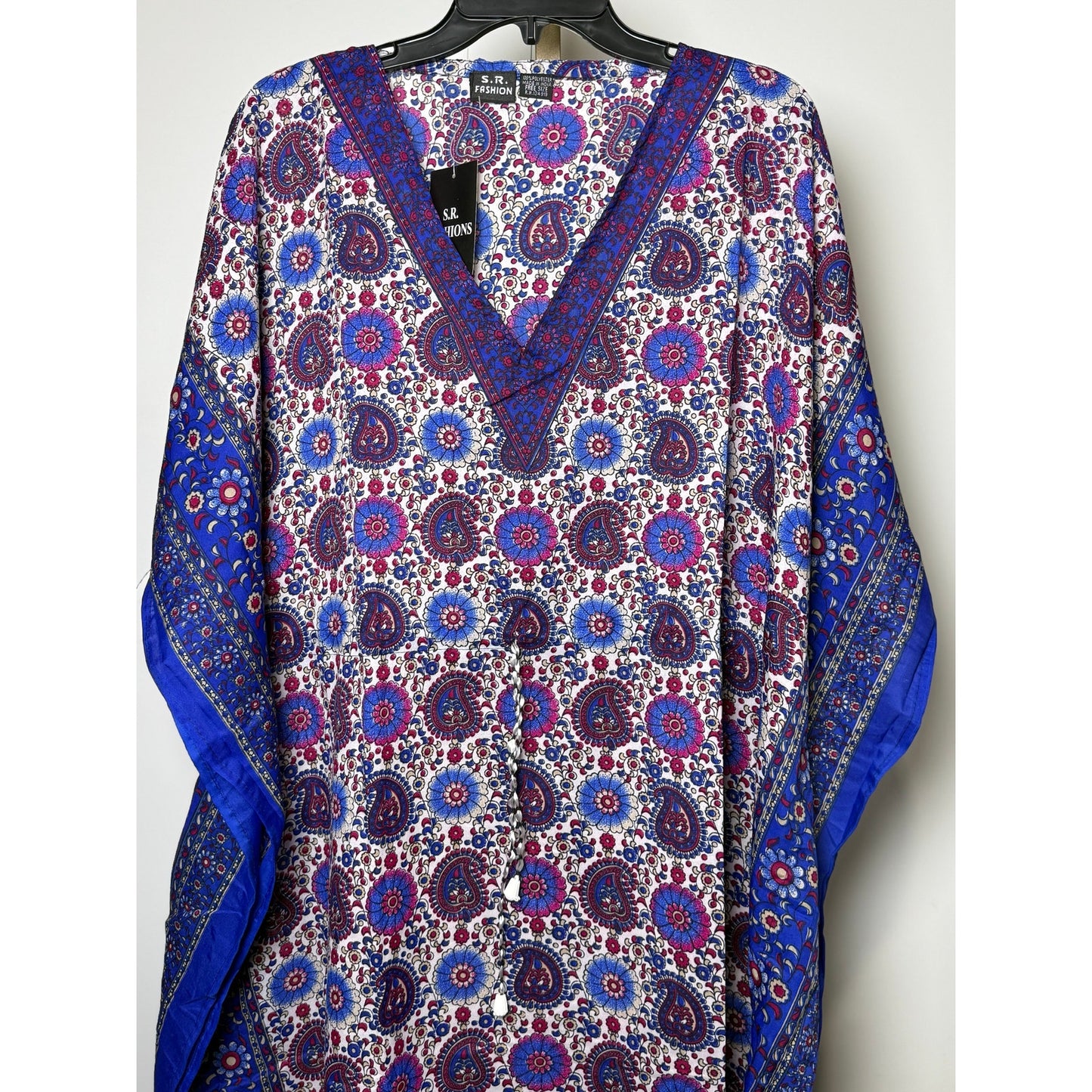 Paisley floral geo Kaftan Dresses for Women Beach Coverups, One Size