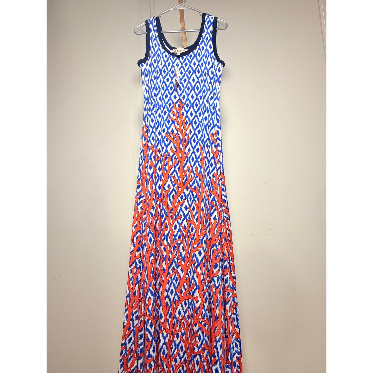 Philosophy coral tie dye dress