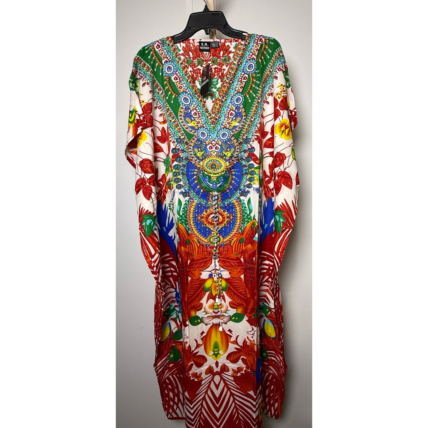 Kaftan Dresses for Women Beach Coverups, One Size Kaftans for Loungewear & Swim