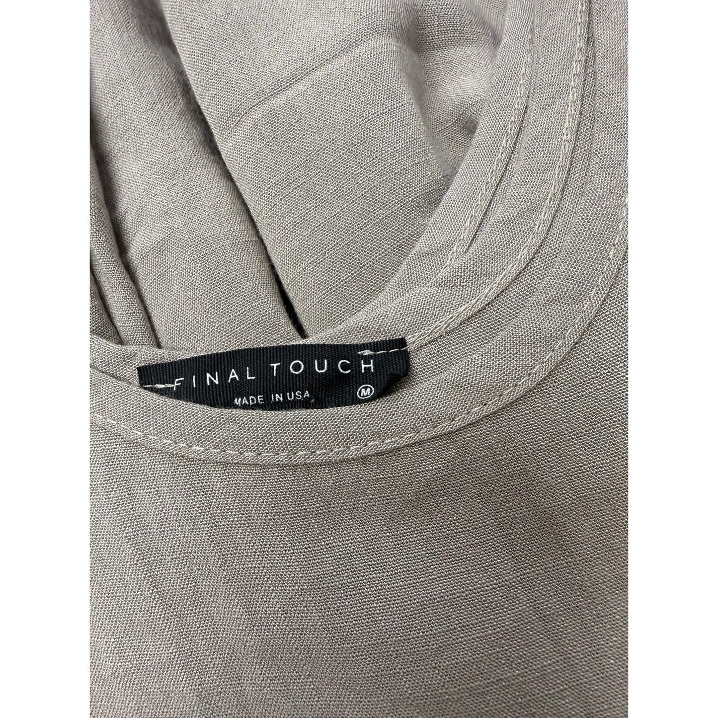 NWOT Final Touch Romper – 80% Rayon / 20% Nylon
