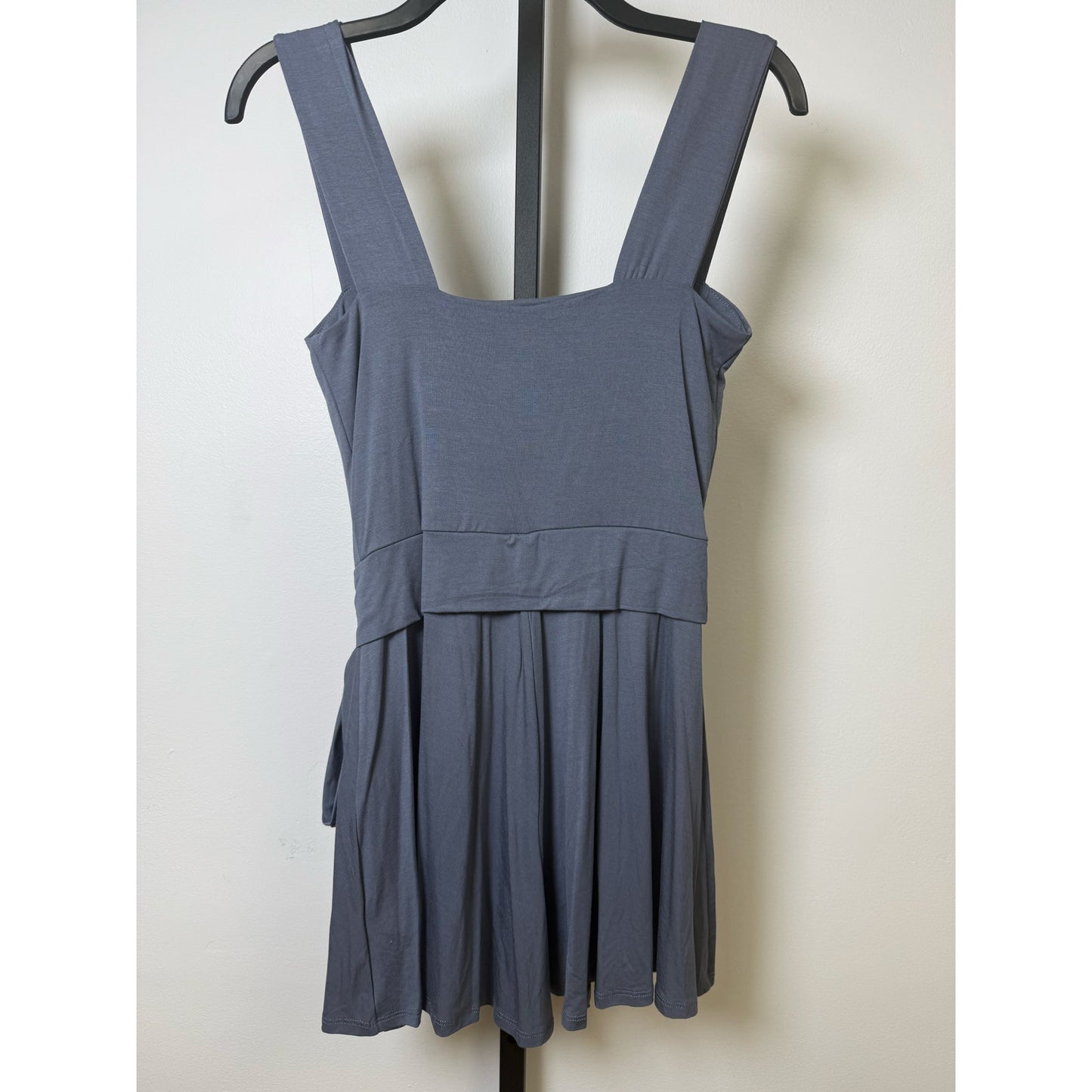 Waist Tie Wide Leg Romper