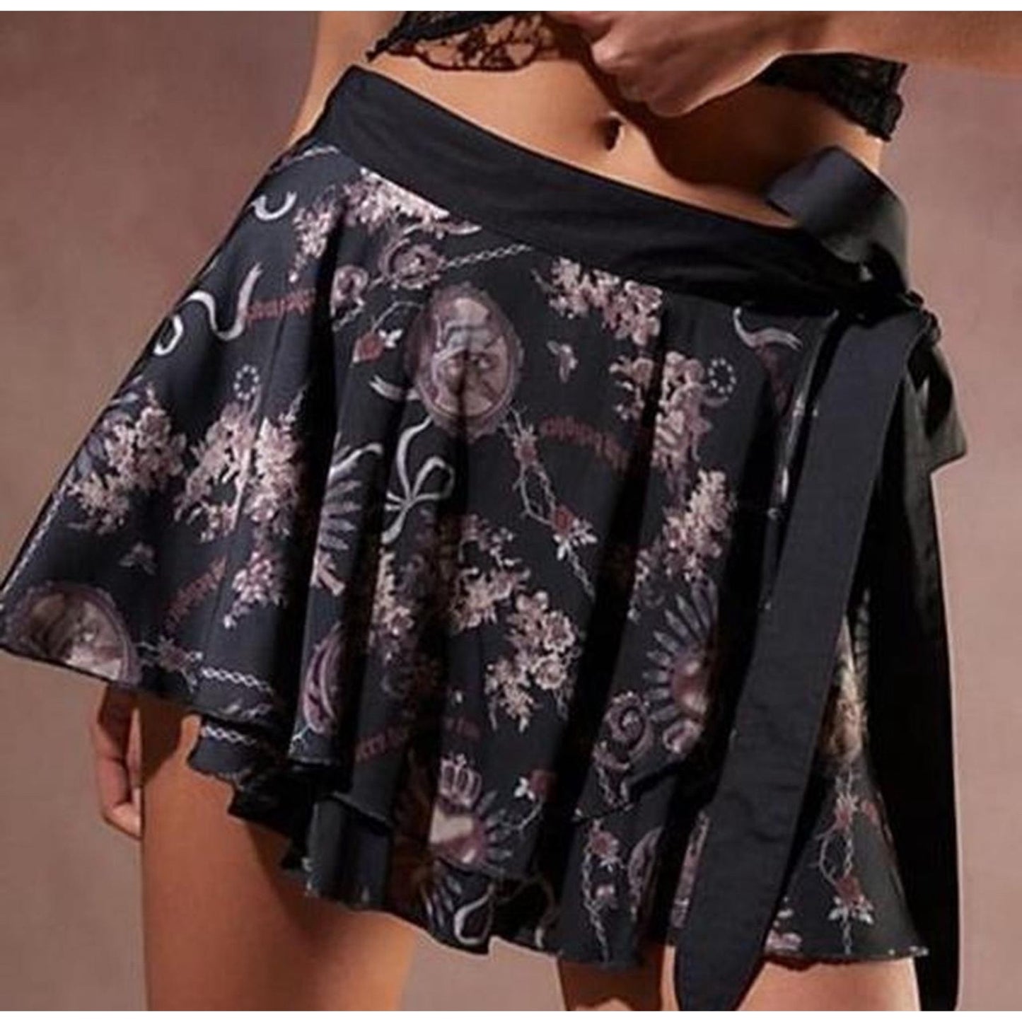 Urban Outfitters Kimchi blue ballet wrap mini skirt
