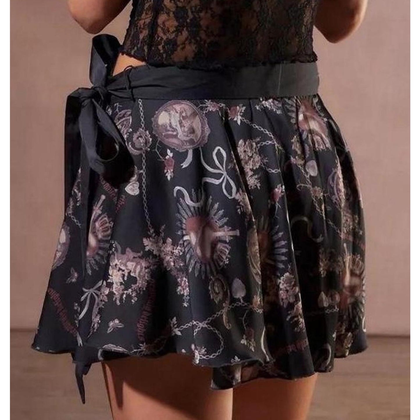 Urban Outfitters Kimchi blue ballet wrap mini skirt