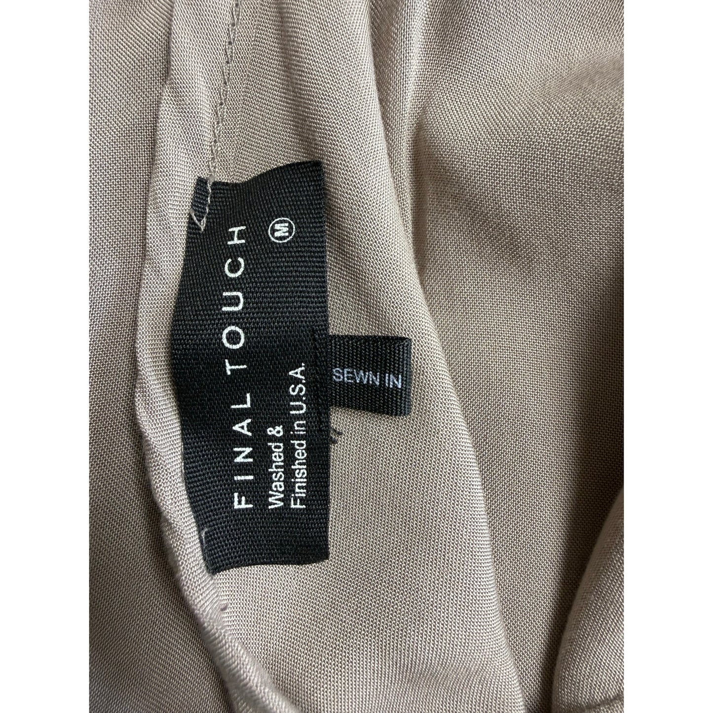 WASHED WOVEN SLOUCHY FITTED JUMPSUIT WITH CAMI STRAP. MADE IN USA