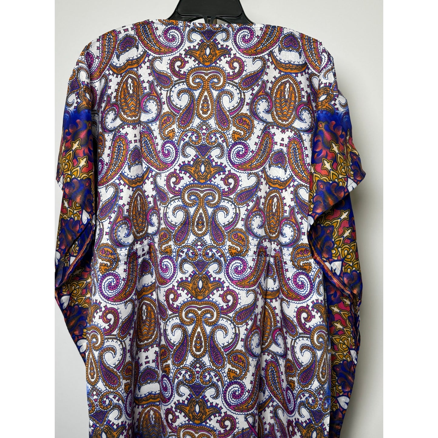Paisley and feathers Kaftan Dresses for Women Beach Coverups, One Size Kaftans