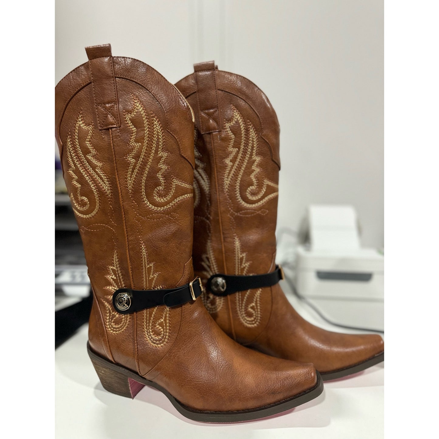 Rose Gentle Boots western boots cowgirl Size 6