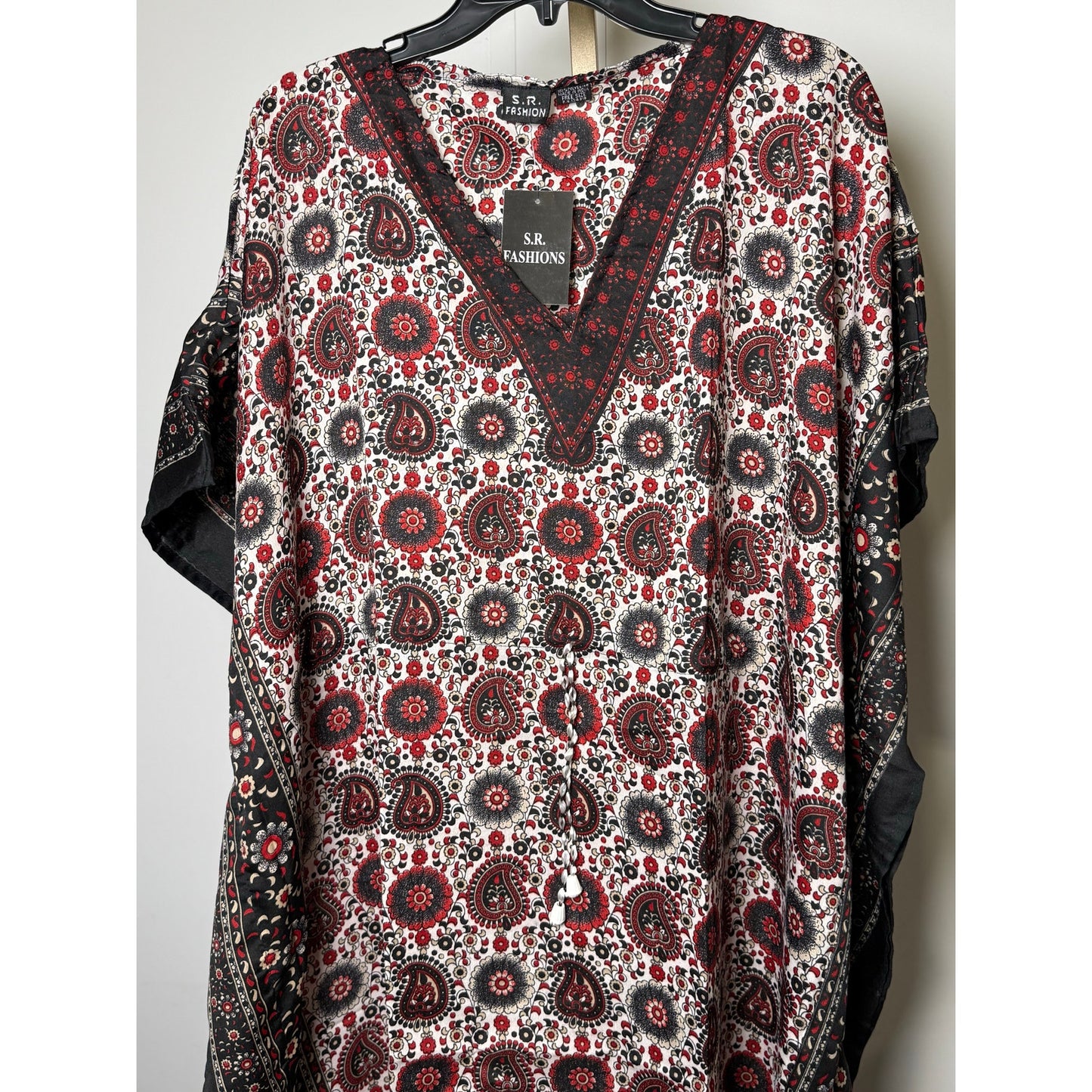 Paisley floral geo Kaftan Dresses for Women Beach Coverups, One Size Kaftans
