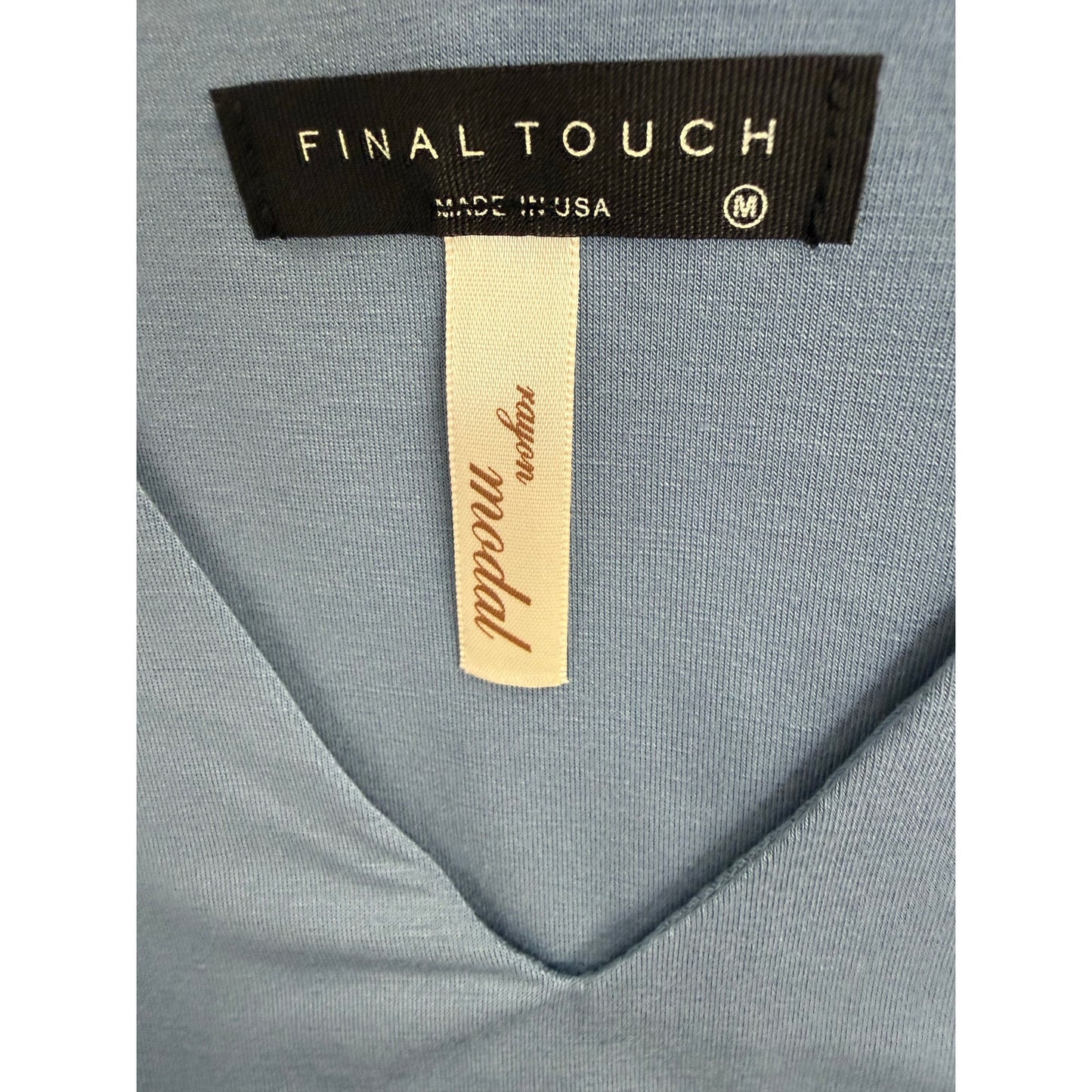 Sleeveless V-Neck Bodysuit- Final Touch (NWOT)