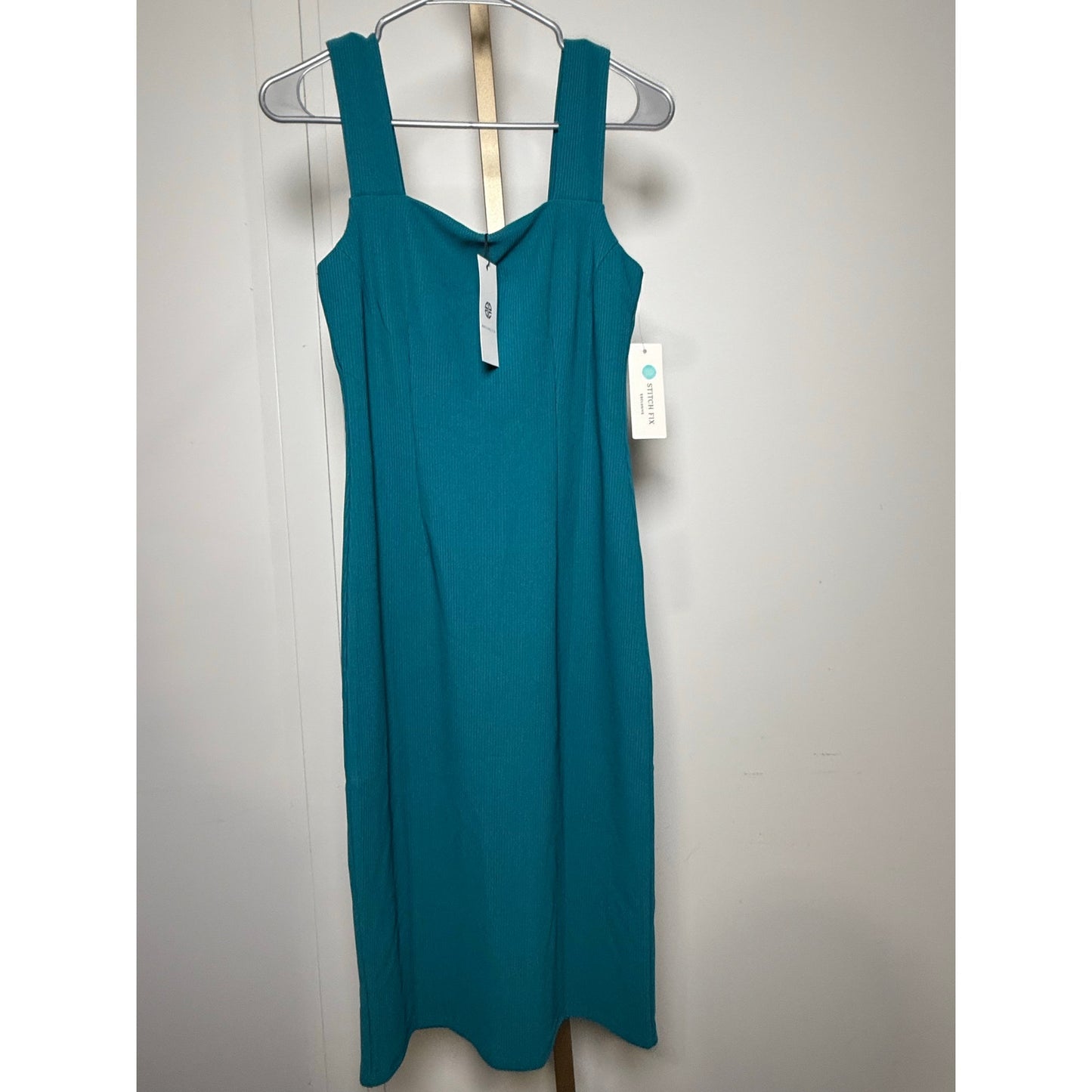 NWT Teal socialite knit midi dress
42” length