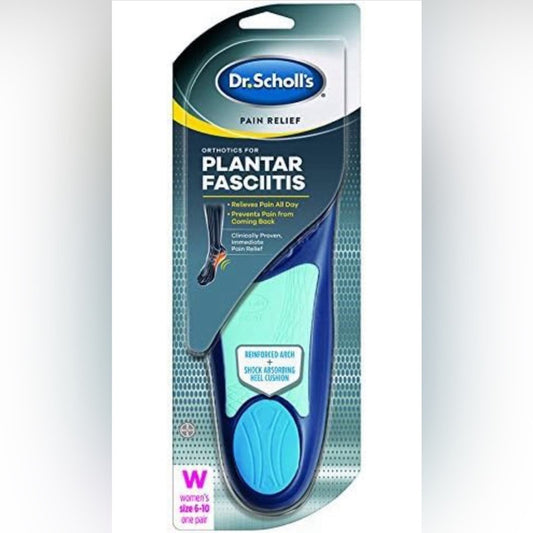 Dr. Scholl’s orthotics for plantar fasciitis women’s (6-10) 2 Pack