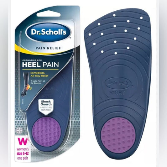 Dr. Scholl’s Tri orthotics for heel pain women’s (5-12) Case of 12 pieces