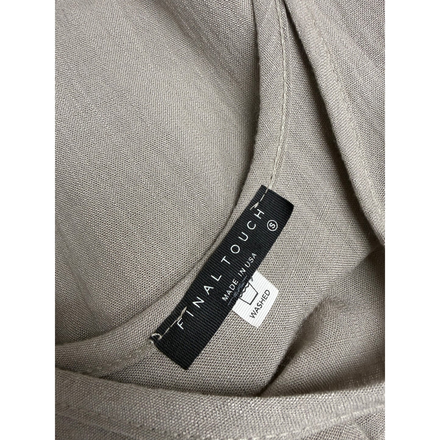 NWOT Final Touch Romper – 80% Rayon / 20% Nylon