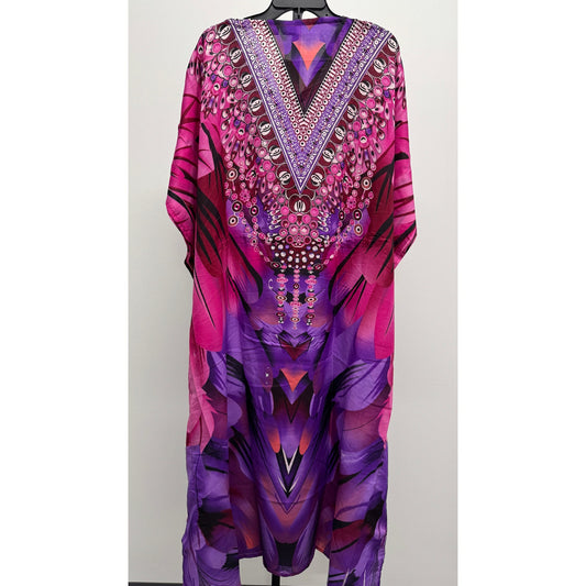 Kaftan Dresses for Women Beach Coverups, One Size Kaftans