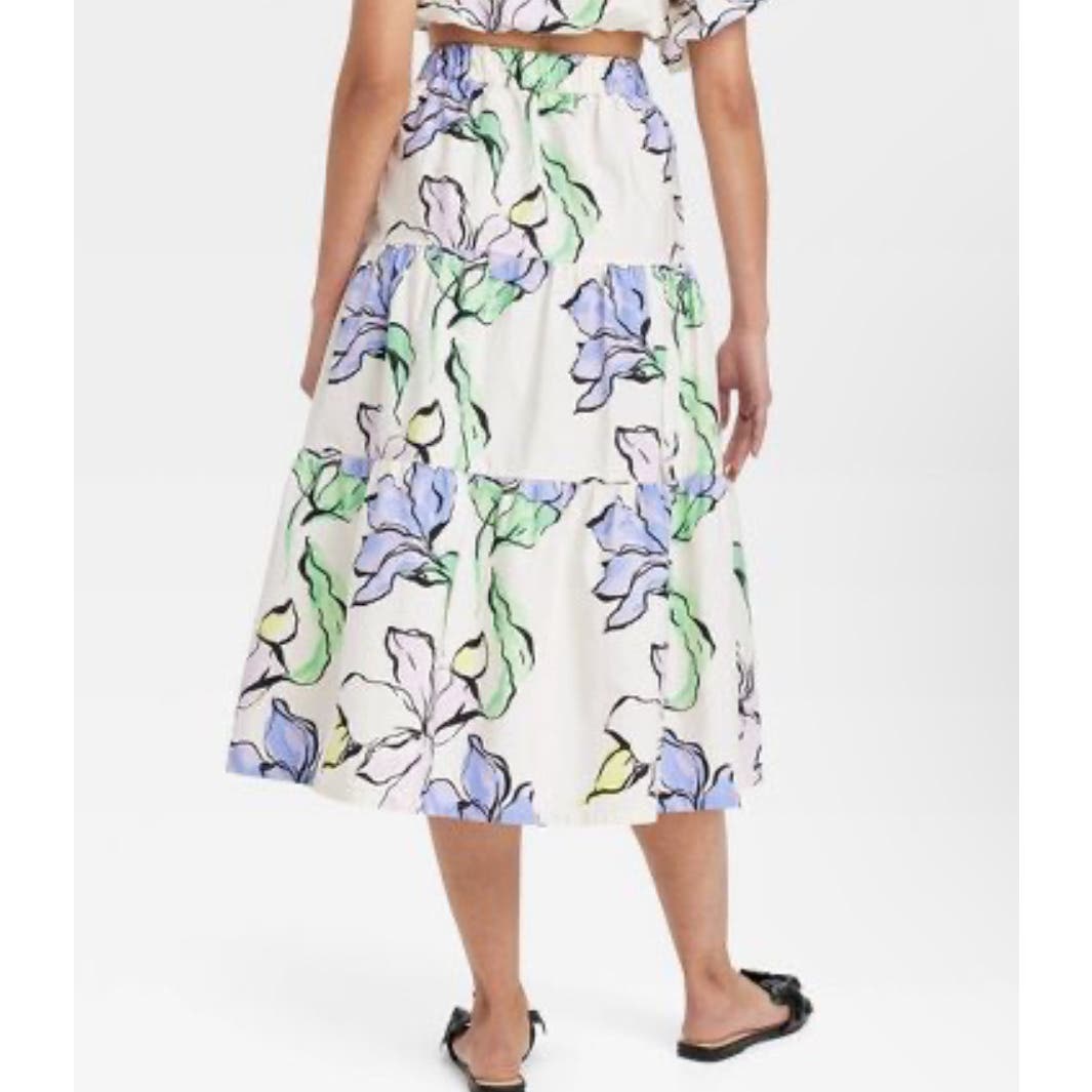 Women's A-Line Midi Skirt - A New Day