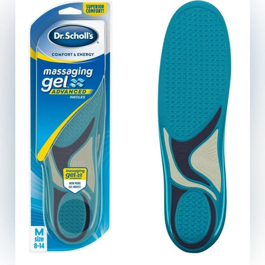 Dr. Scholl’s men’s  Massaging Gel Advanced Insoles (8-14) Case of 12 Pieces