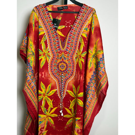 Kaftan Dresses for Women Beach Coverups, One Size Kaftans