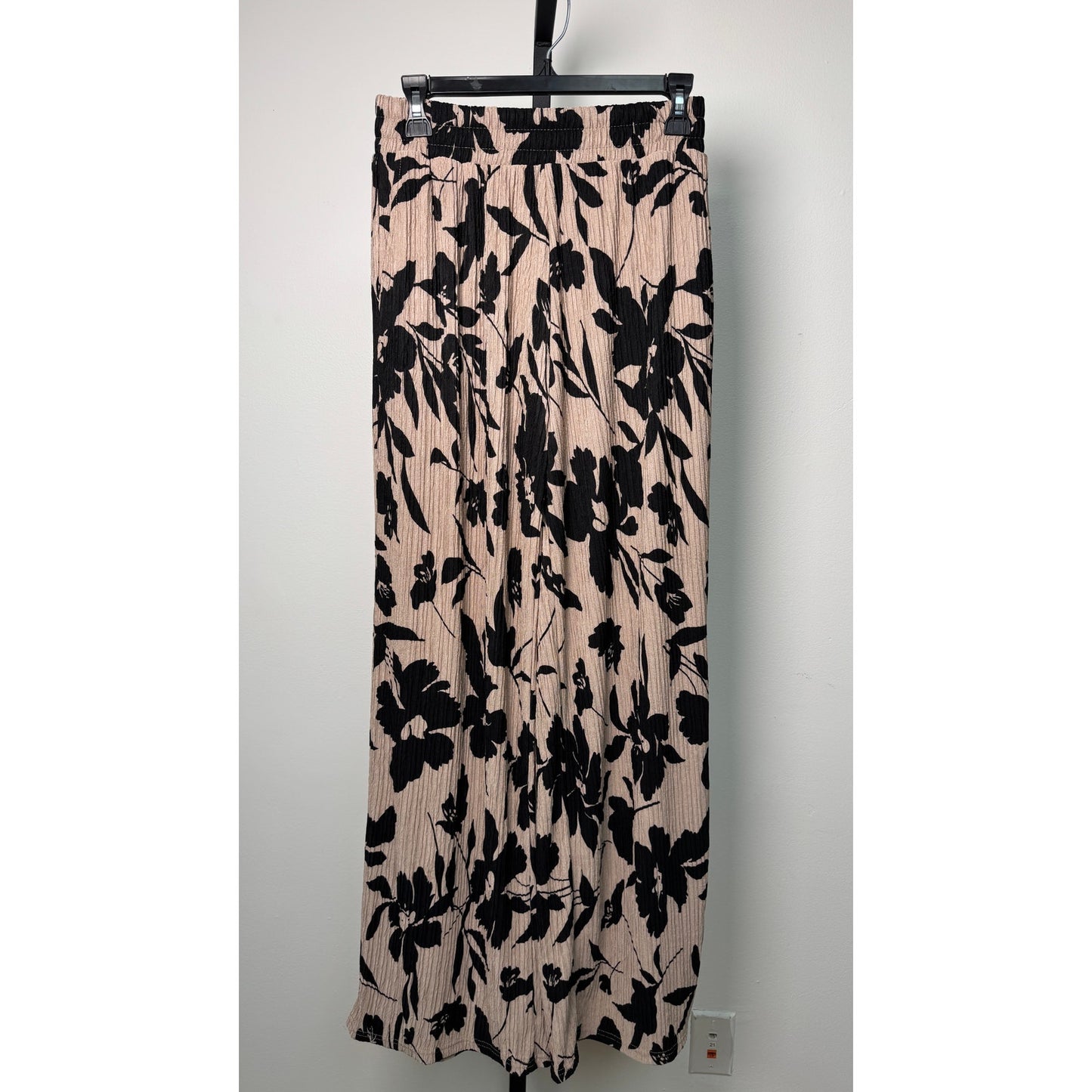 Print Crinkled Plisse Cape Kimono Luxury Pants Set