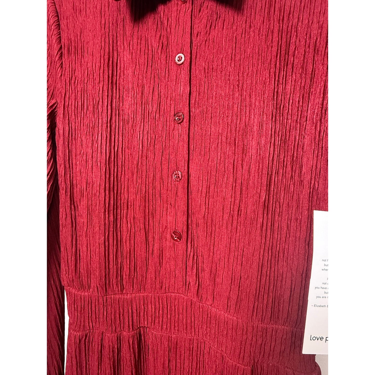 Crinkled Plisse Button Up Casual Jumpsuit