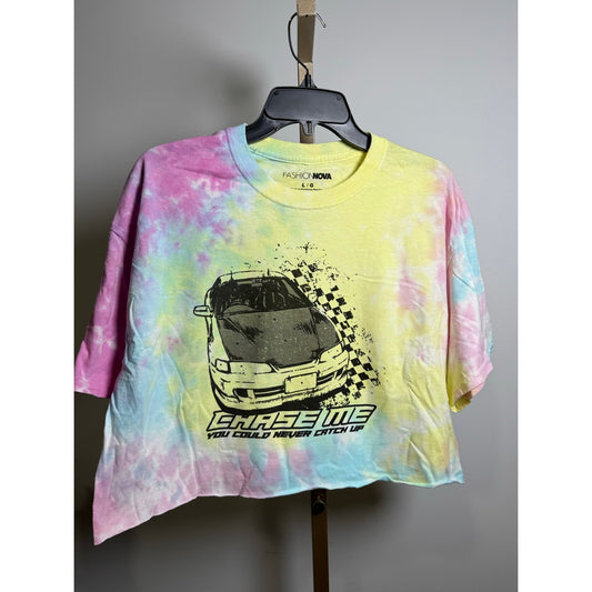 NWOT Chase me crop top