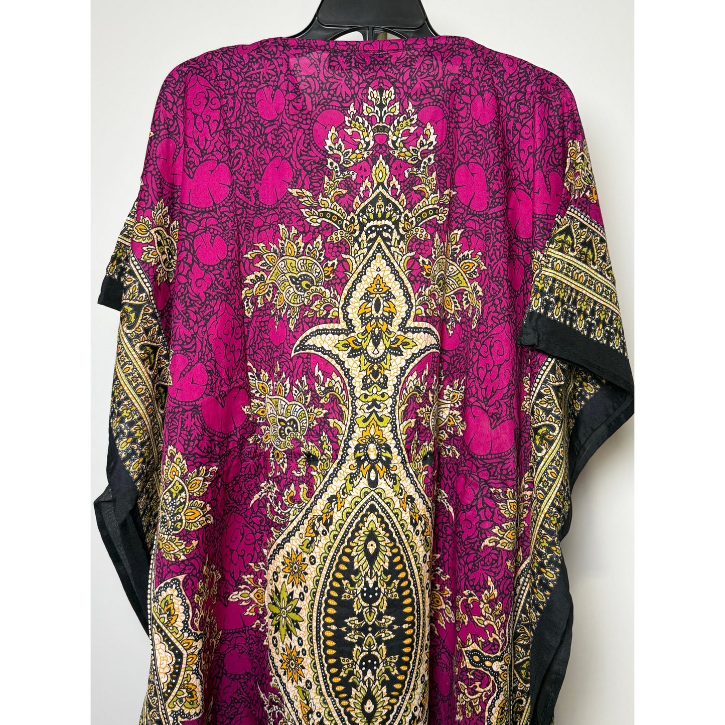 Women's Kaftan Print Kimono Stylish Loungewear, Beach Cover-Up