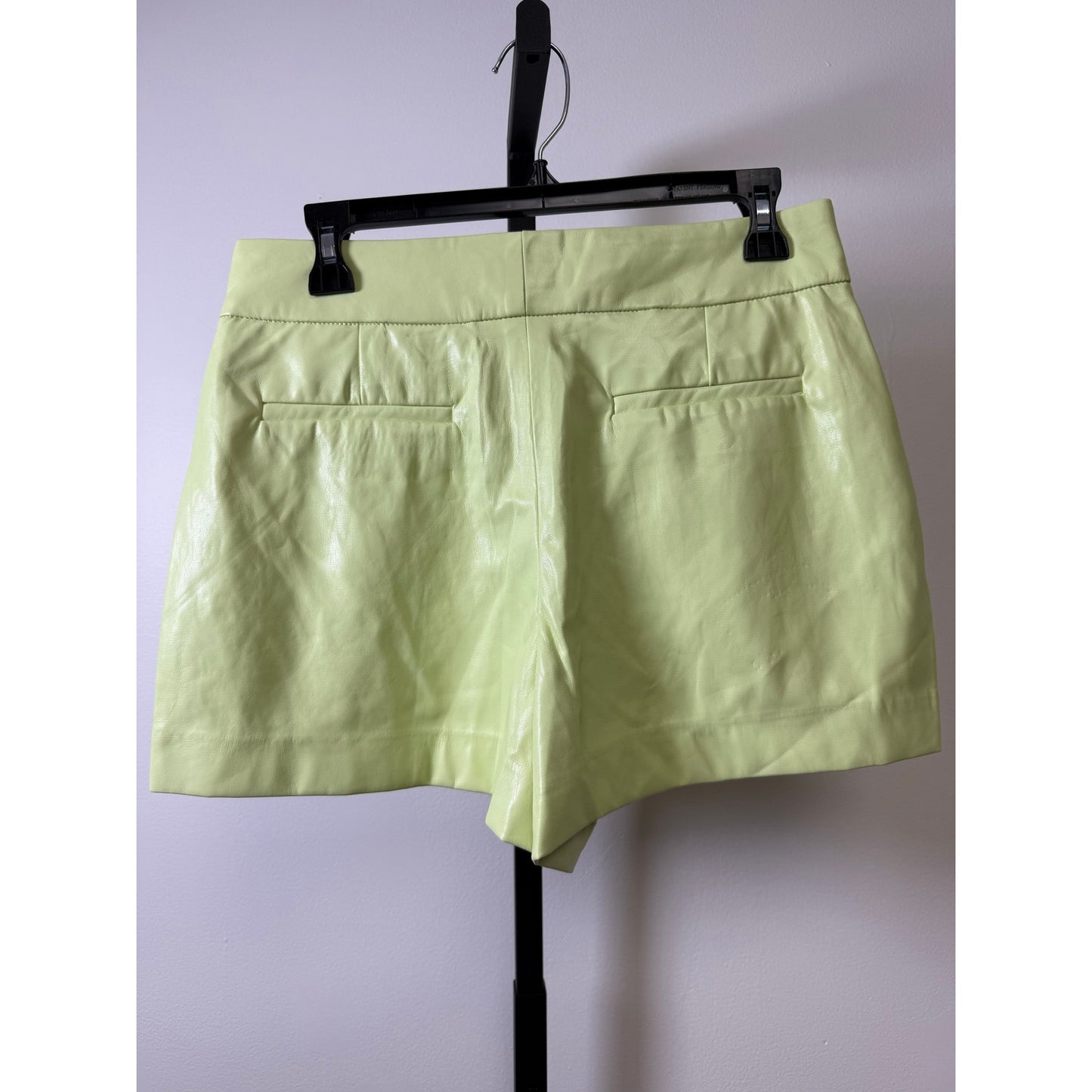 House of Harlow Vegan Leather Set – Top & Shorts