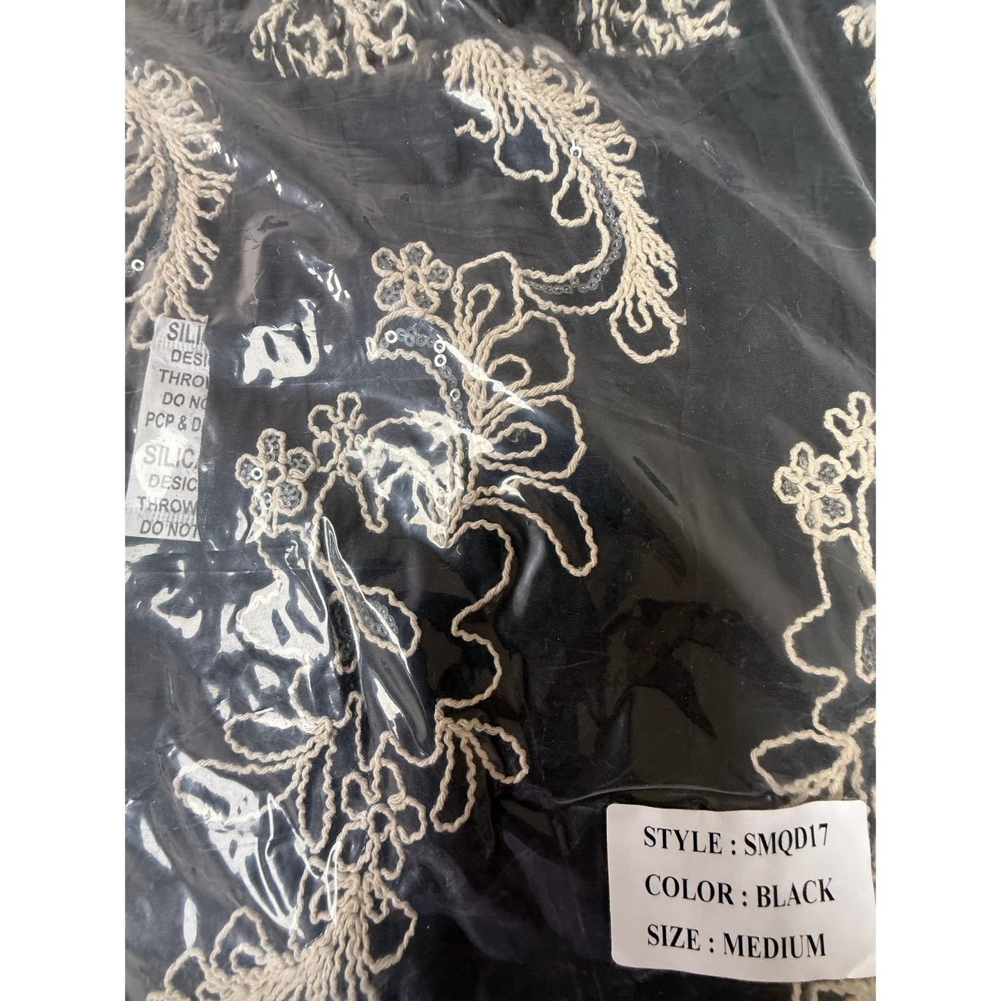 POL Embroidered Boho Maxi Skirt