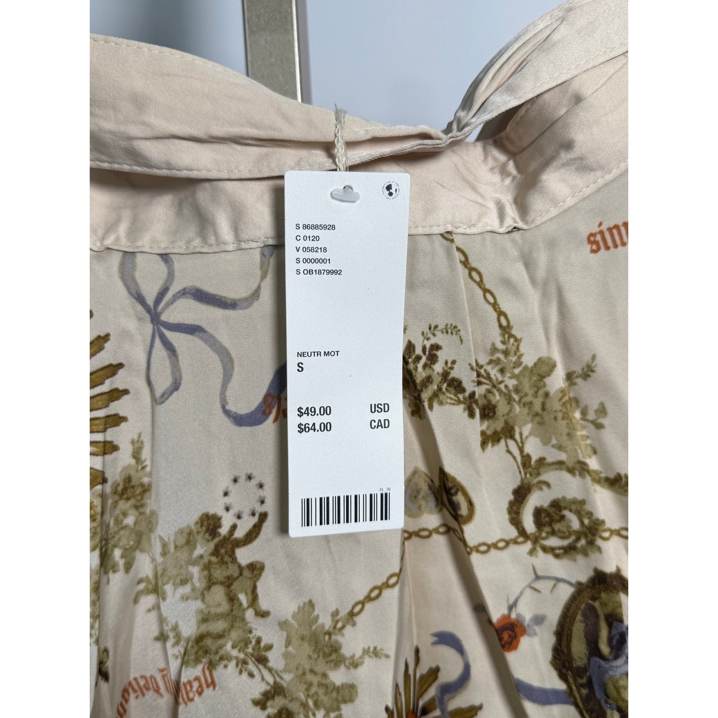 Kimchi blue ballet wrap mini skirt