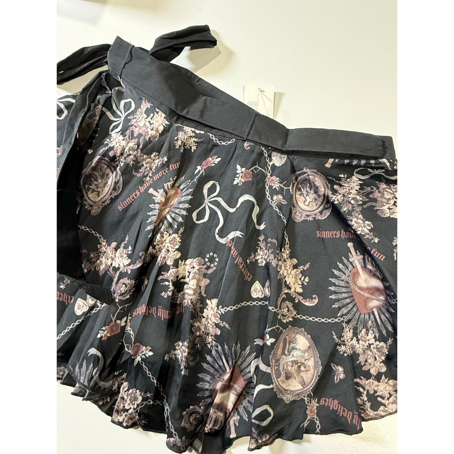 Urban Outfitters Kimchi blue ballet wrap mini skirt