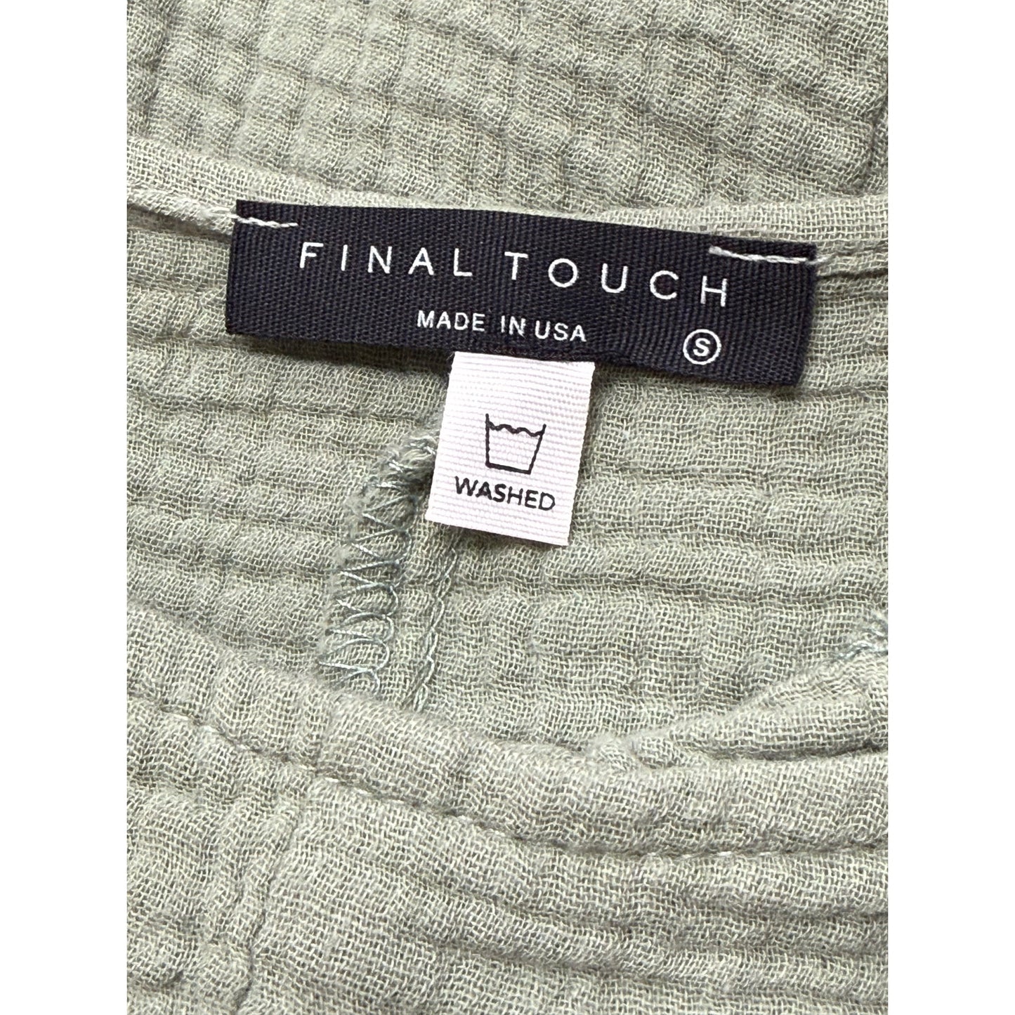 Final Touch Cotton Romper – NWOT