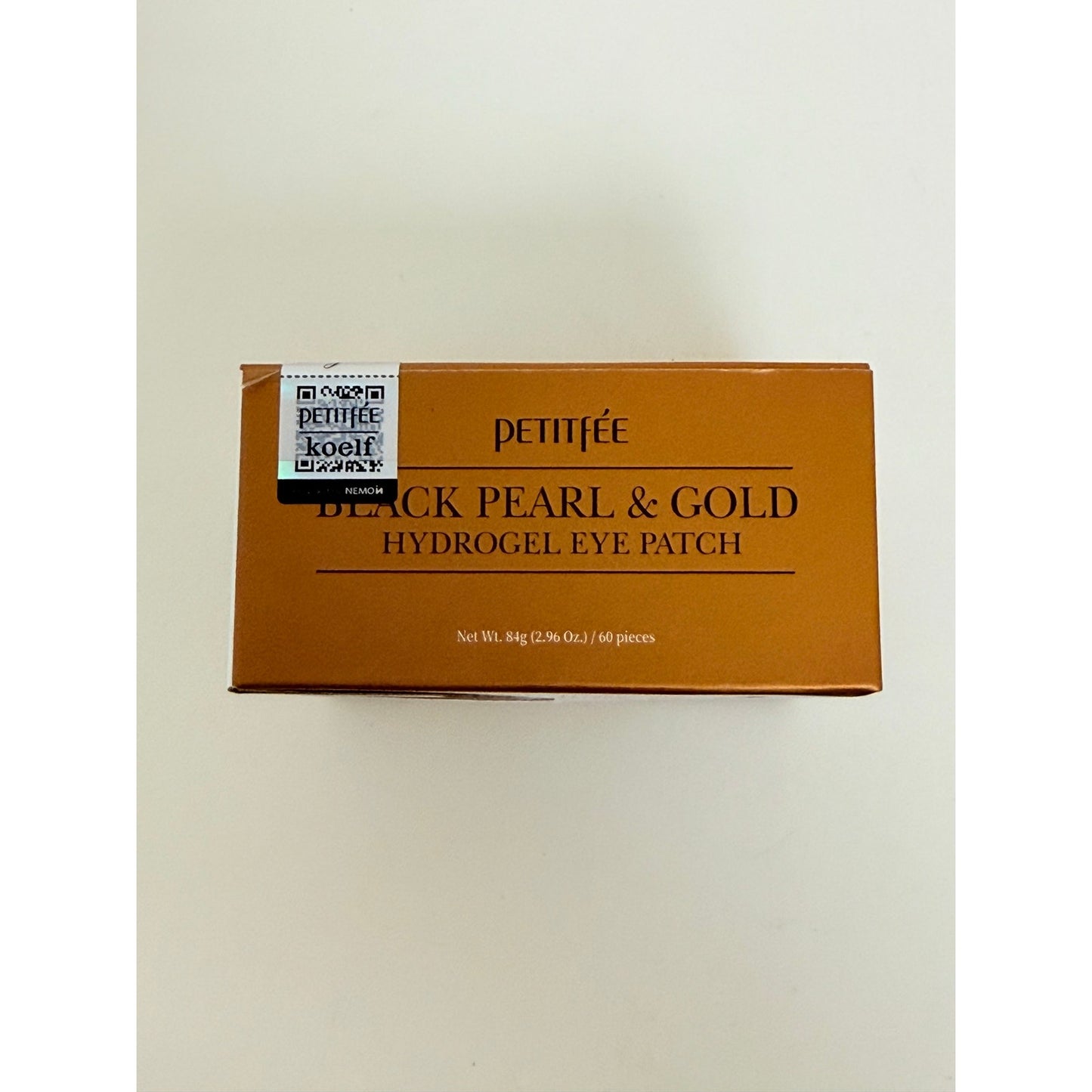 Petitfee Black Pearl & Gold Hydrogel Eye Patch, 60 Pieces, 2.96 oz (84 g)