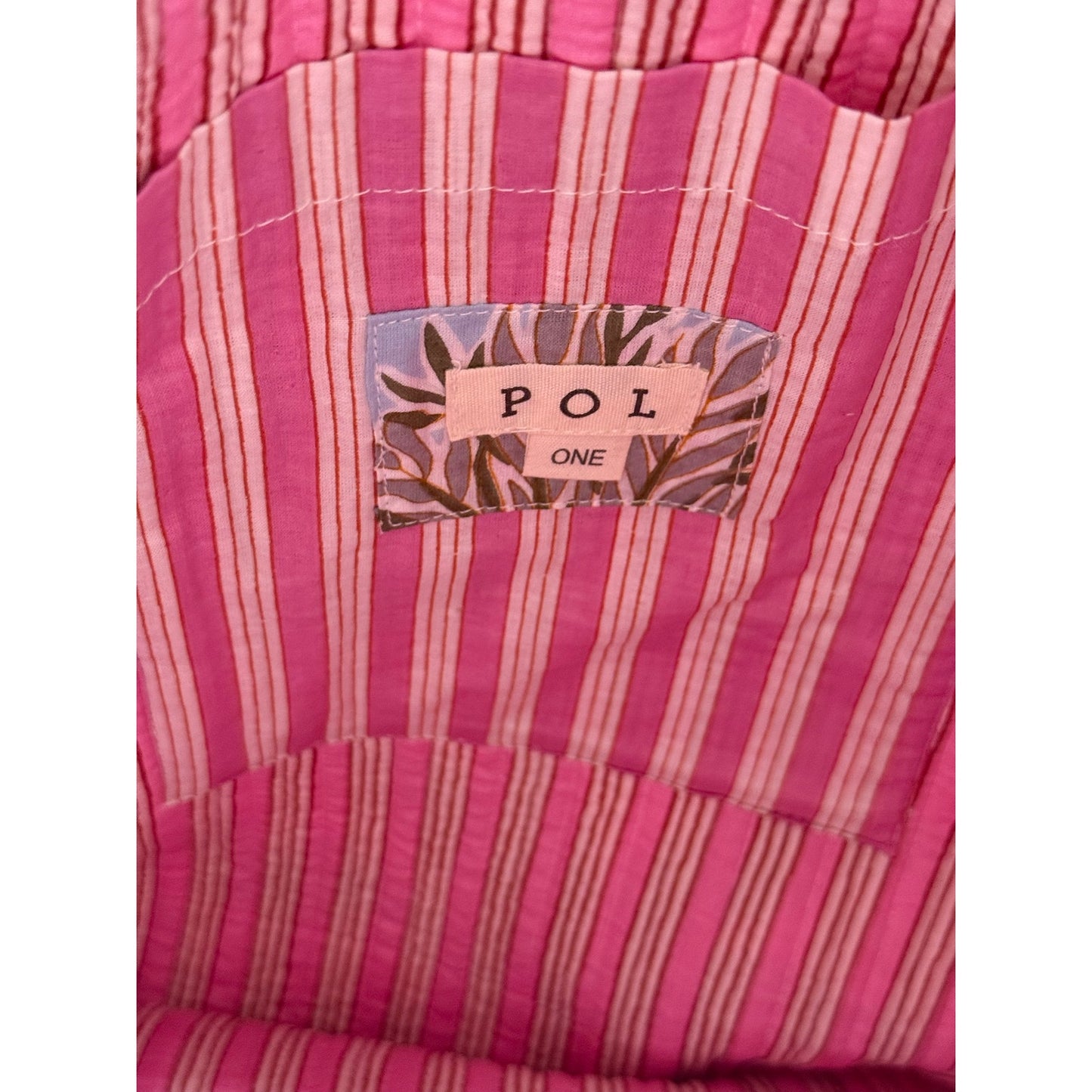 Quilted Floral POL Tote Bag