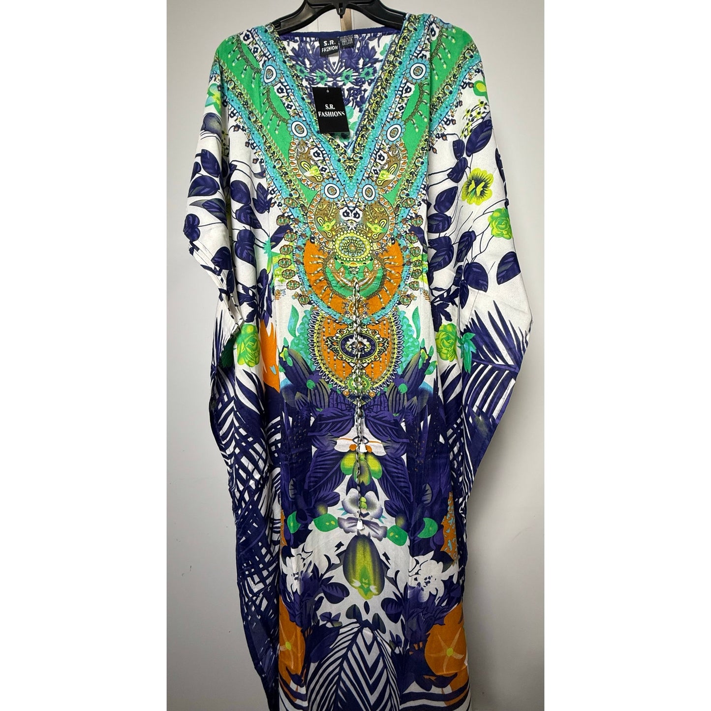 Kaftan Dresses for Women Beach Coverups, One Size Kaftans for Loungewear & Swimwear Modern Long Caftans