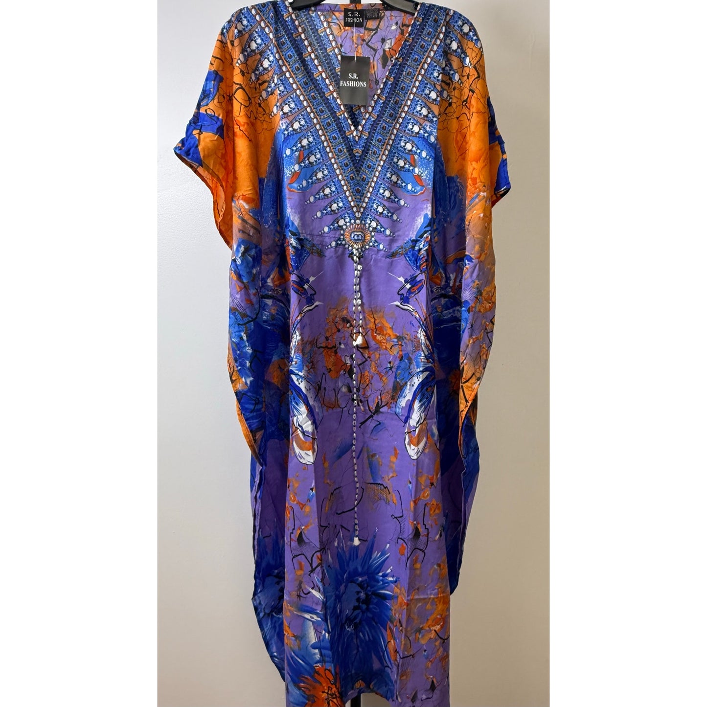 Kaftan Dresses for Women Beach Coverups, One Size Kaftans
