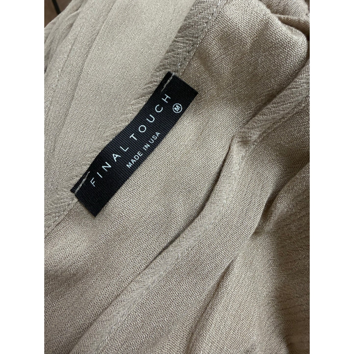 Chic Sleeveless Wide-Leg Jumpsuit – Beige / Neutral