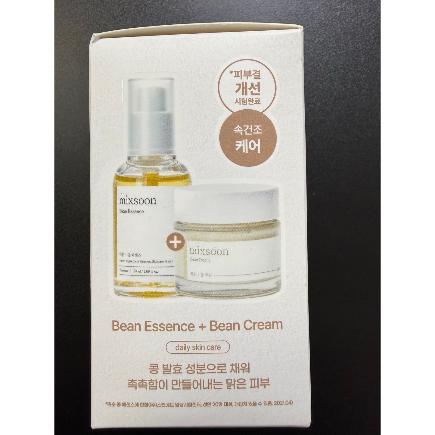 Mixsoon Bean Glass Skin Duo Facial Moisturizer