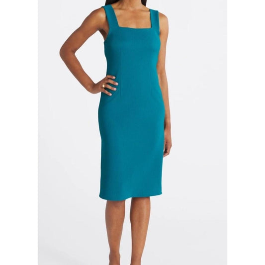 NWT Teal socialite knit midi dress
42” length