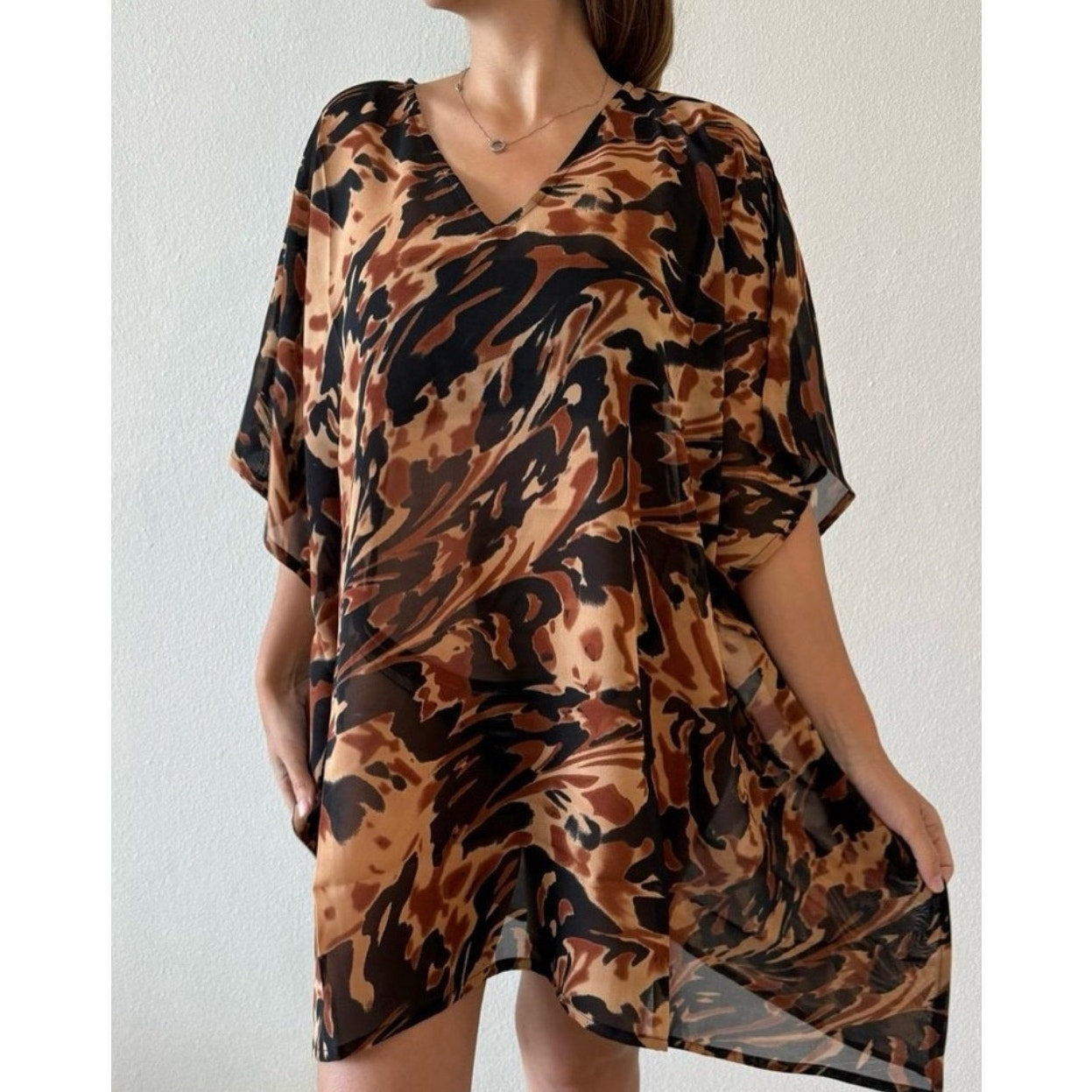 Bundle 3 Mixed Animal Print Cover-Ups all One Size