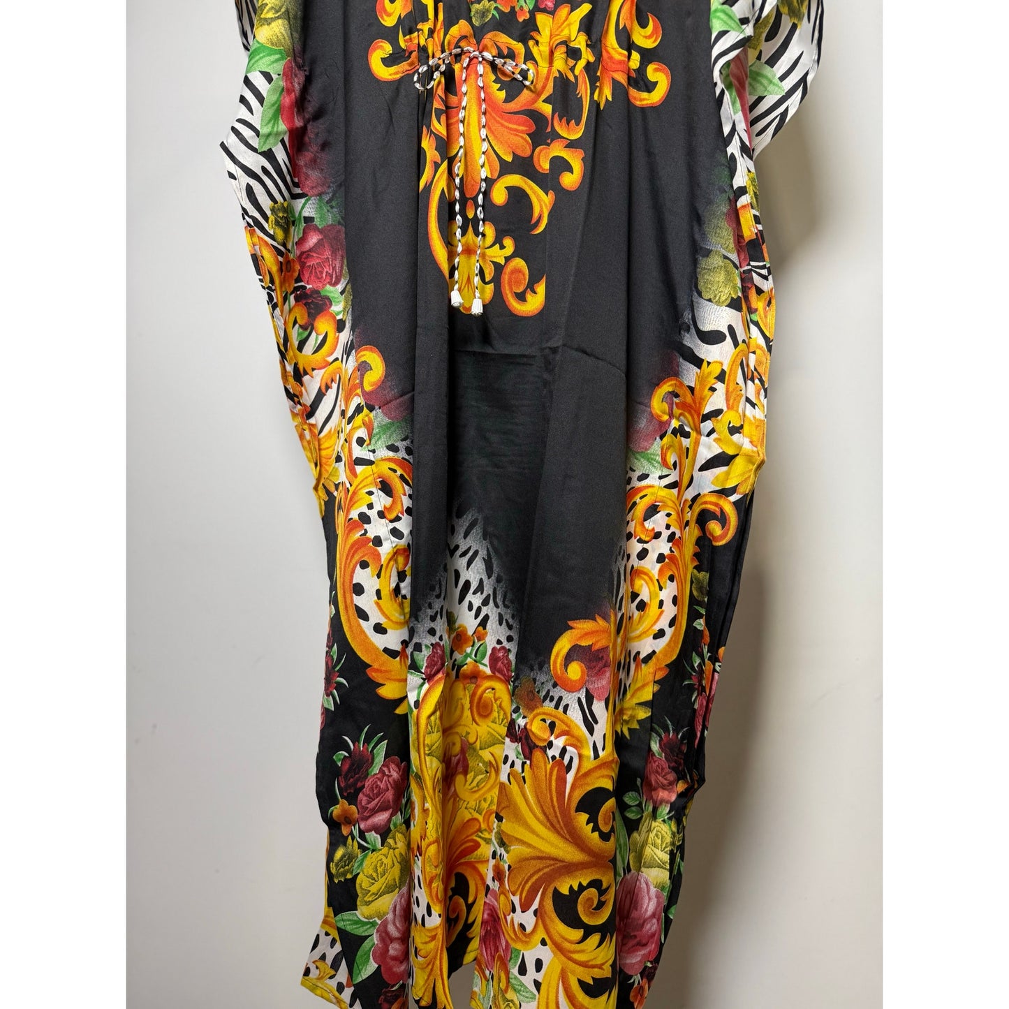 Maxi long Kaftan Women's Maxi Dress, Cover-Ups, One Size