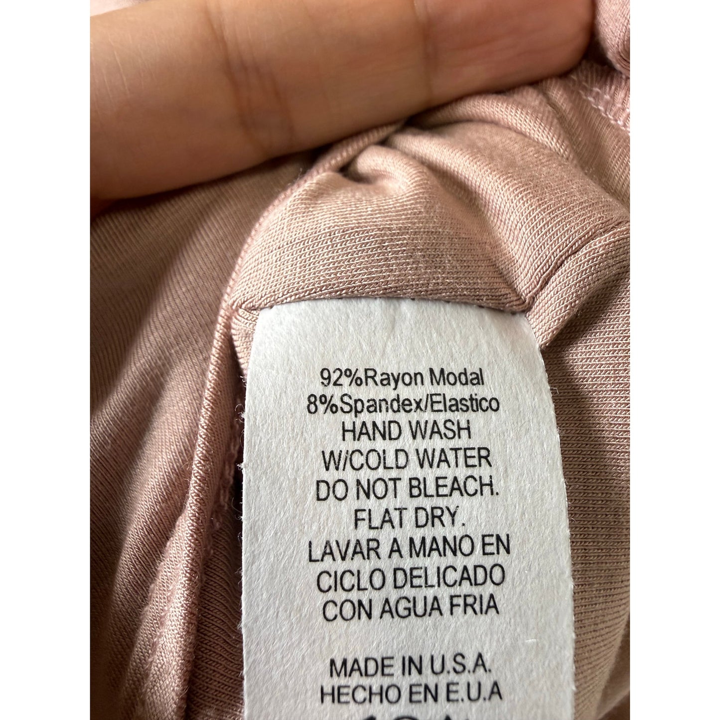 Mauve Sleeveless V-Neck Bodysuit – Final Touch (NWOT)