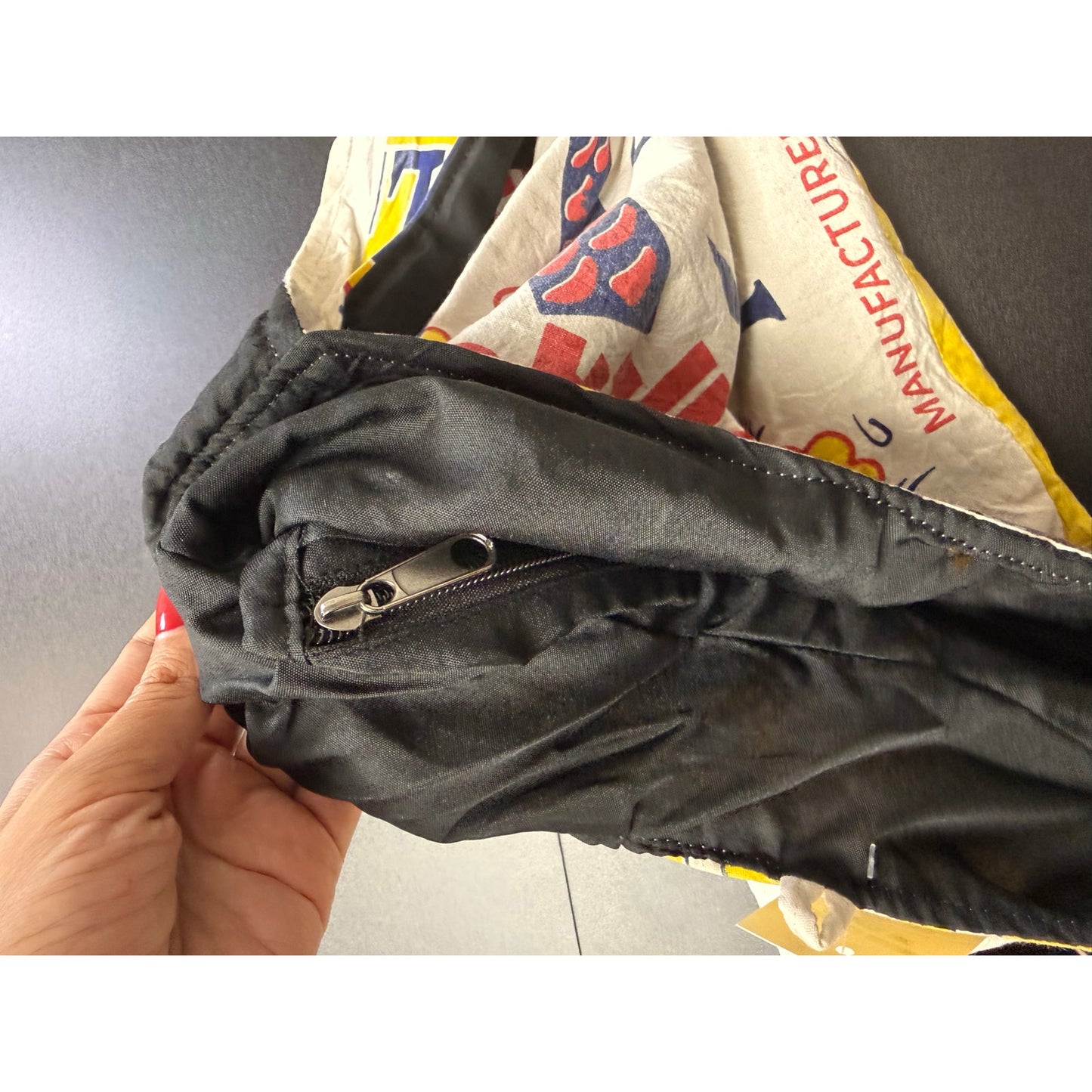 Golden pheasant Flour Sack Purse Bag Cotton Tote Vintage Look Feed Sack Cross Body