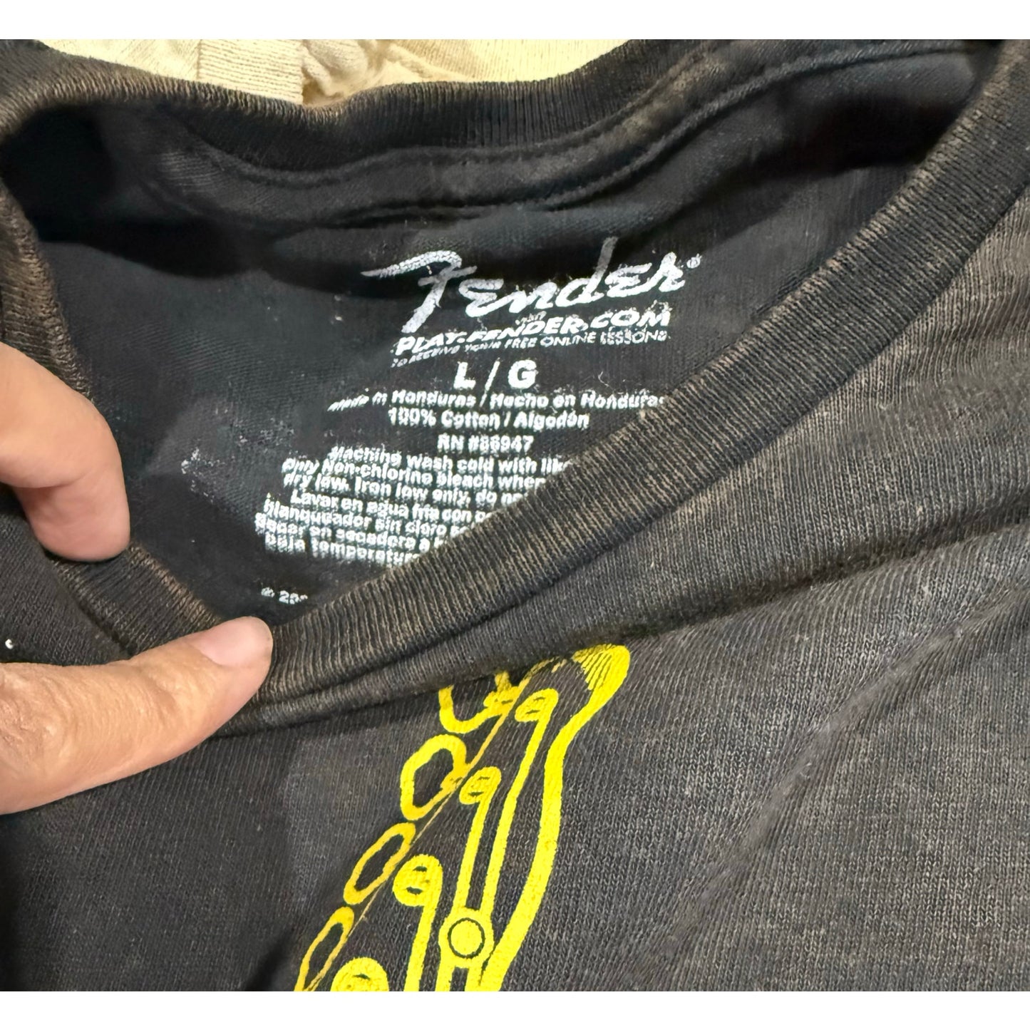 NWOT fender crop top