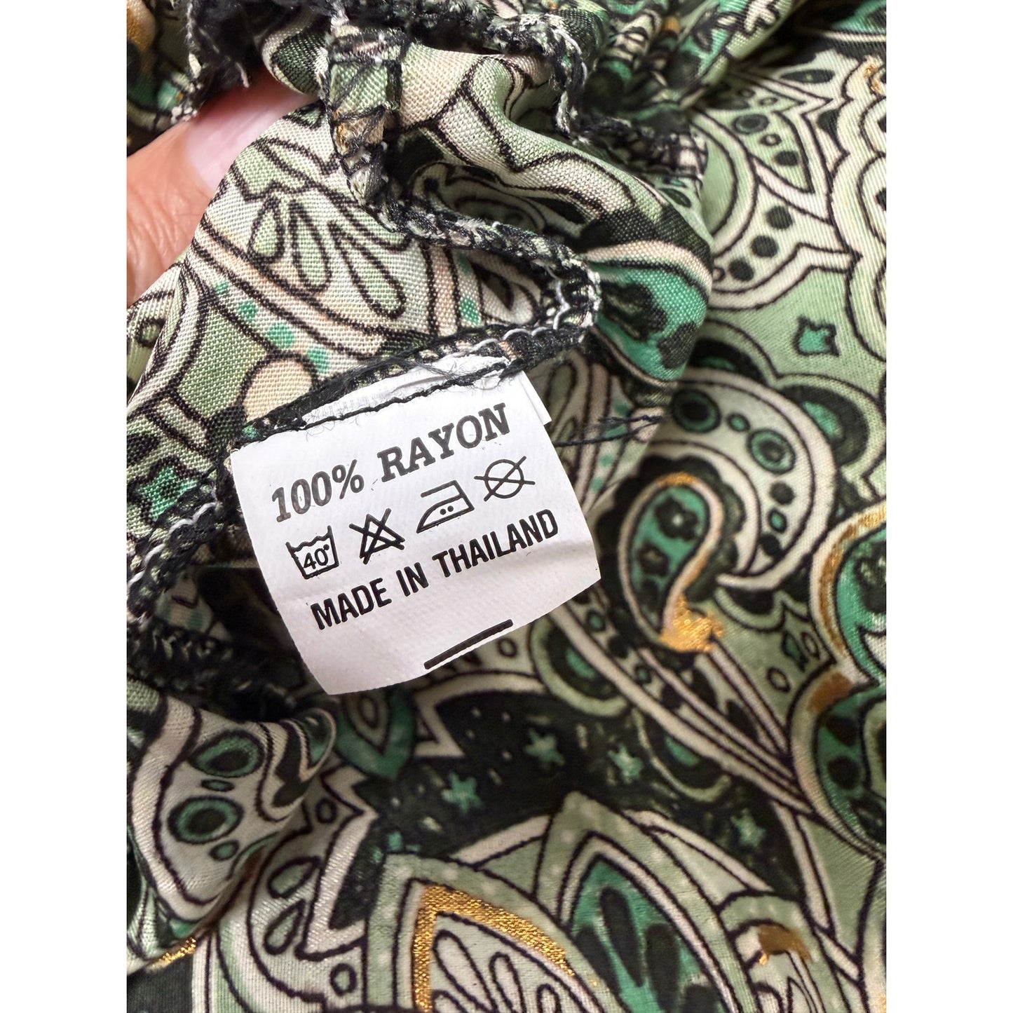 Boho Paisley Maxi Skirt