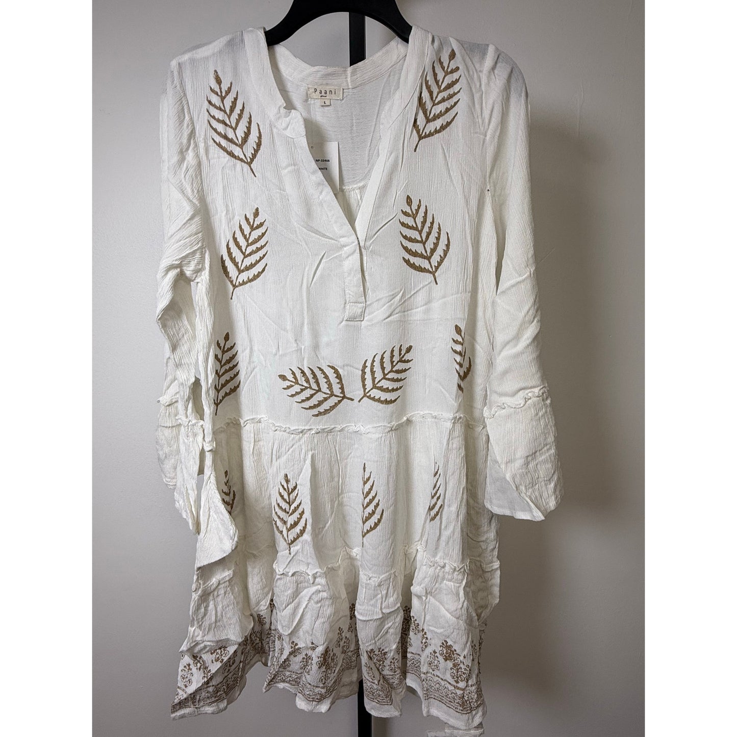 Boho Embroidered Dress – NWT