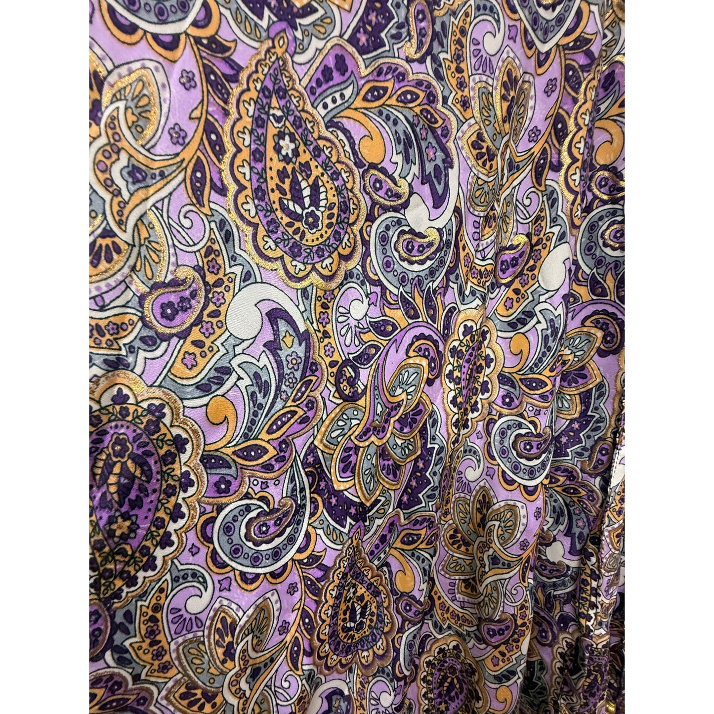 Boho Paisley Maxi Skirt