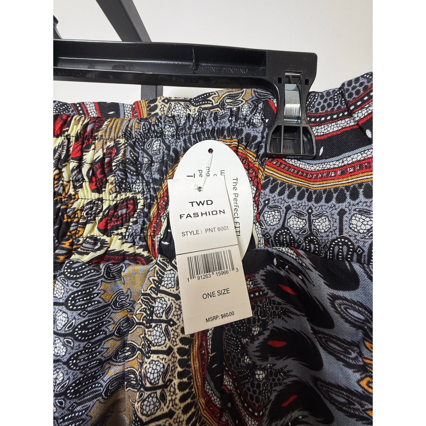 Boho Wide-Leg Wrap Pants – One Size