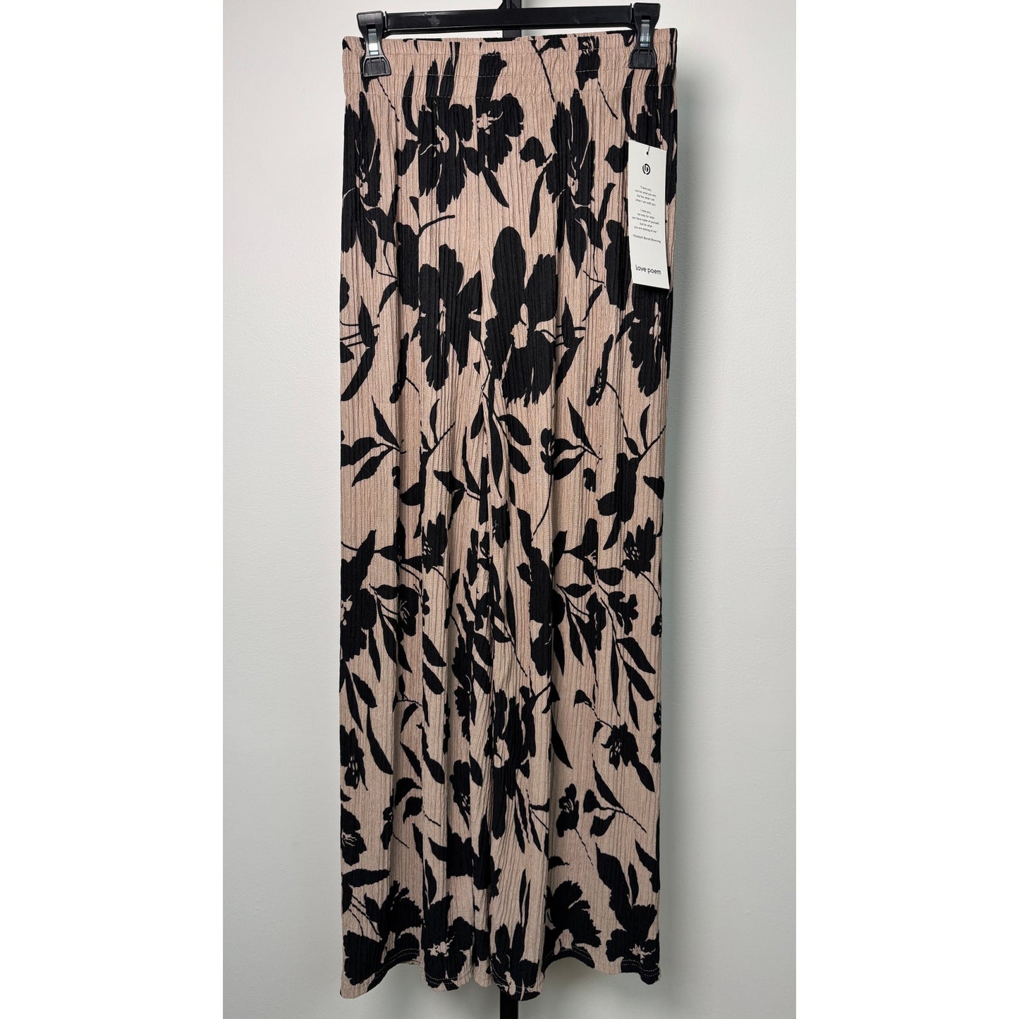 Print Crinkled Plisse 2pc Loungewear Set