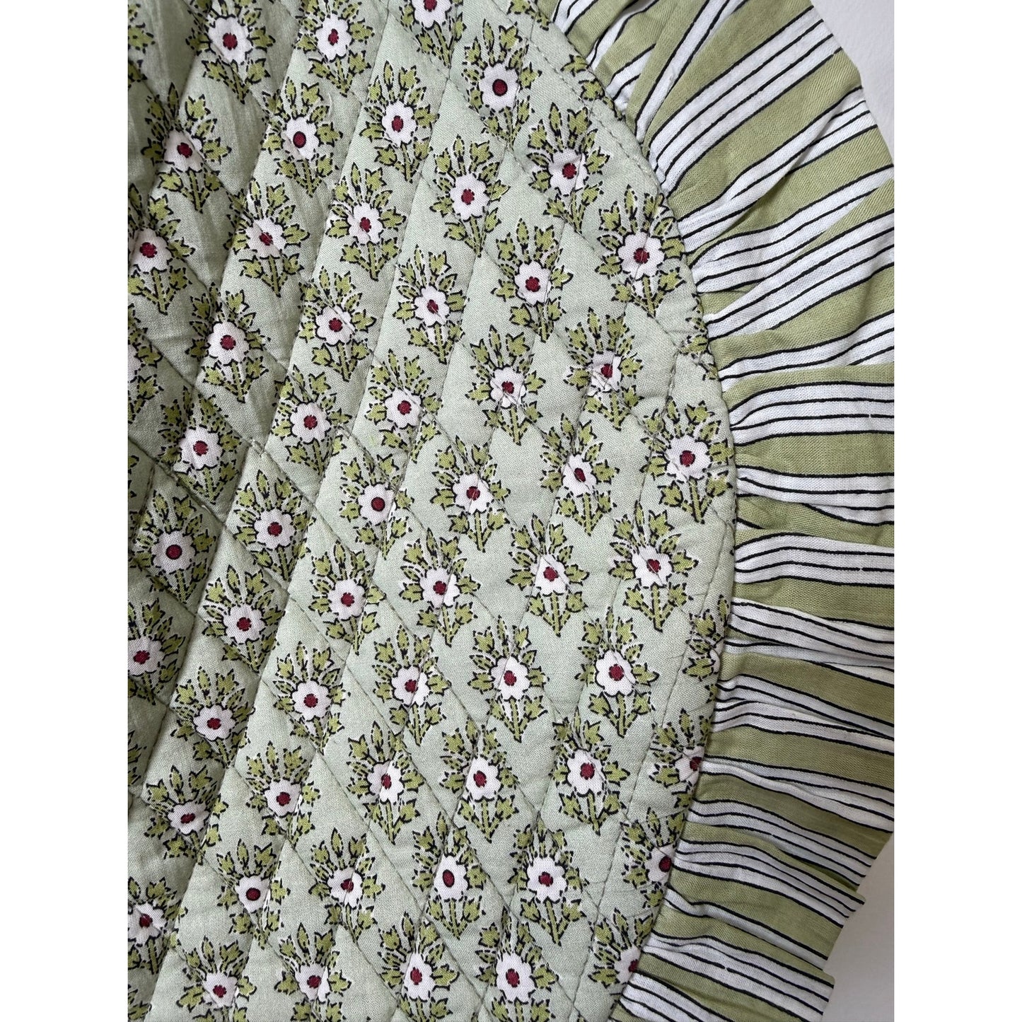 POL Floral Quilted Tote Bag – One Size