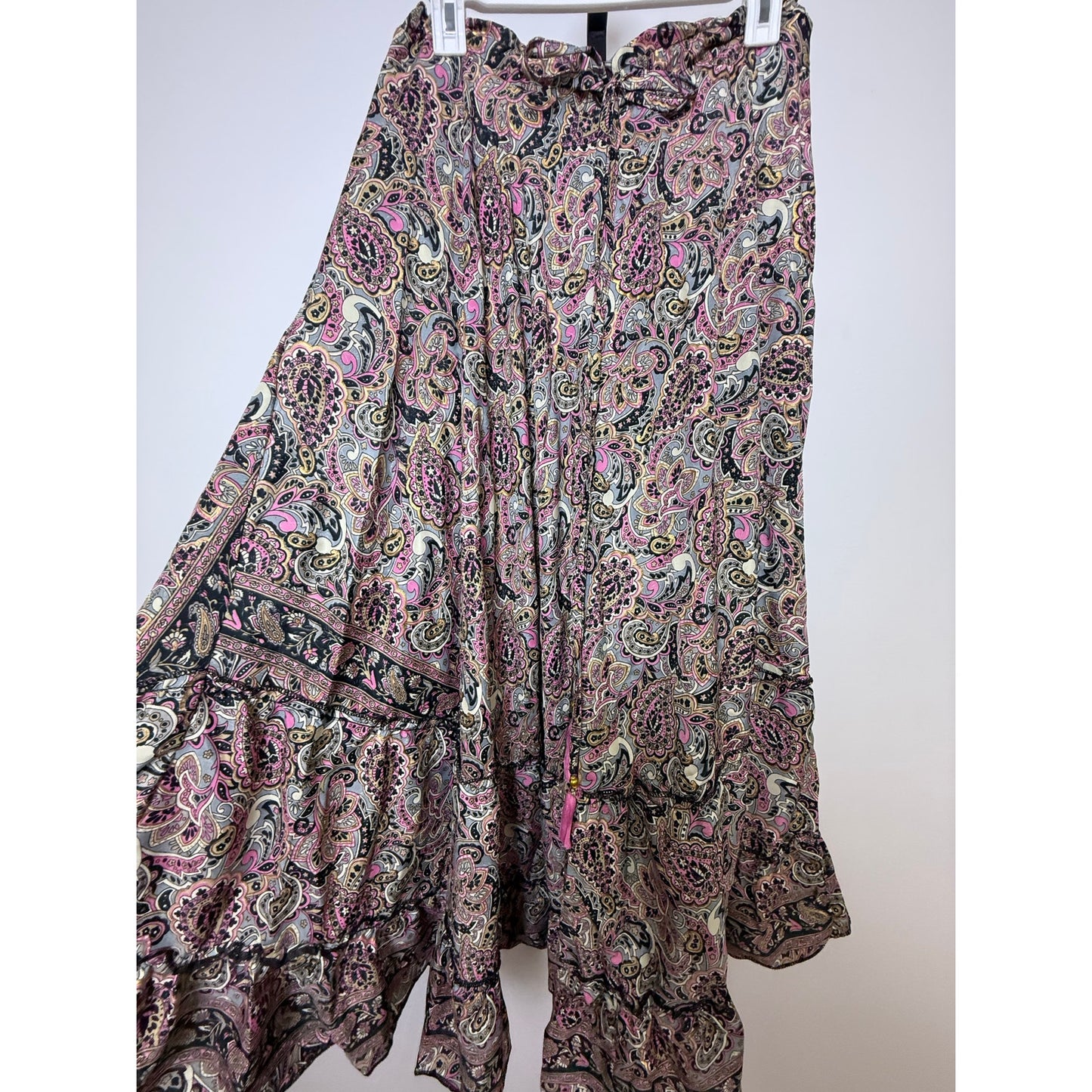 Boho Paisley Maxi Skirt