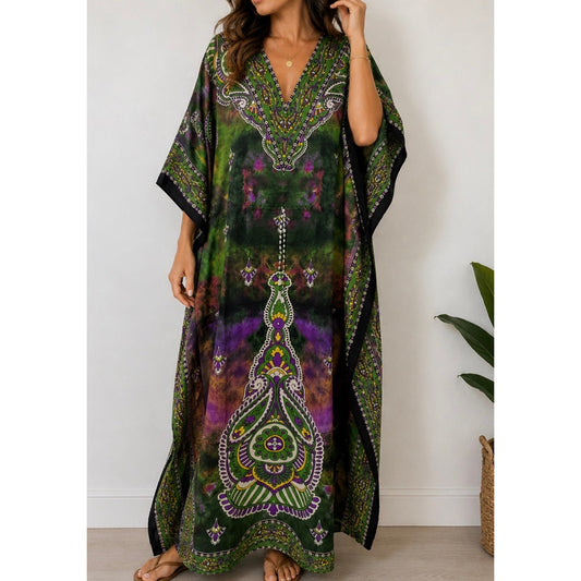 Kaftan Dresses for Women Beach Coverups, One Size Kaftans